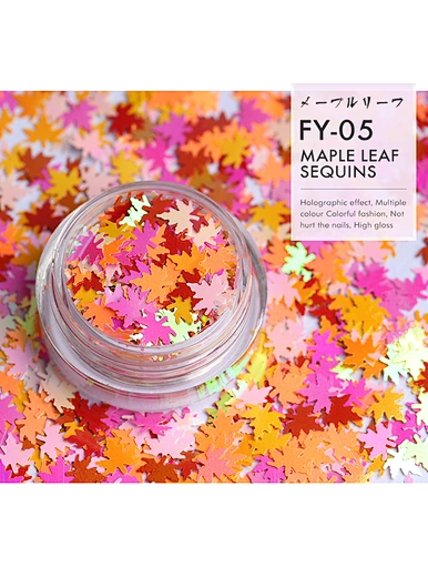 leaf sequins